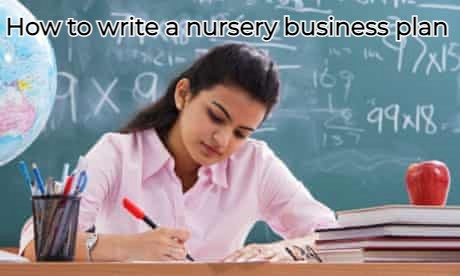 nursery business plan
