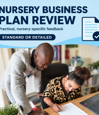nursery business plan review service