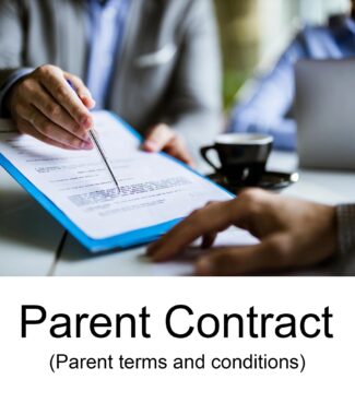 Parent Contract (Terms and Conditions Template)