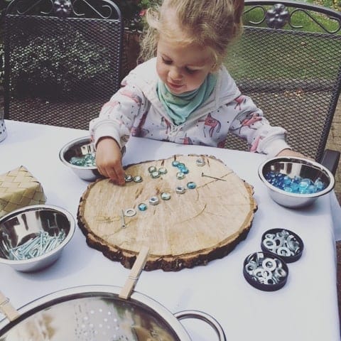 What is loose parts play example