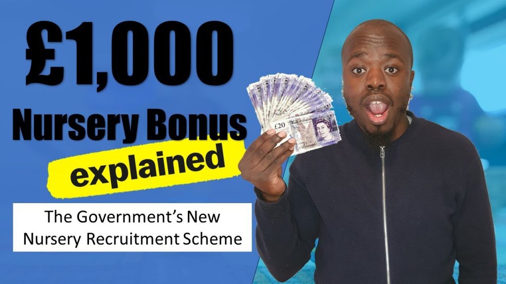 £1,000 Bonus for Nursery Workers Explained – Government’s New Nursery Recruitment Scheme