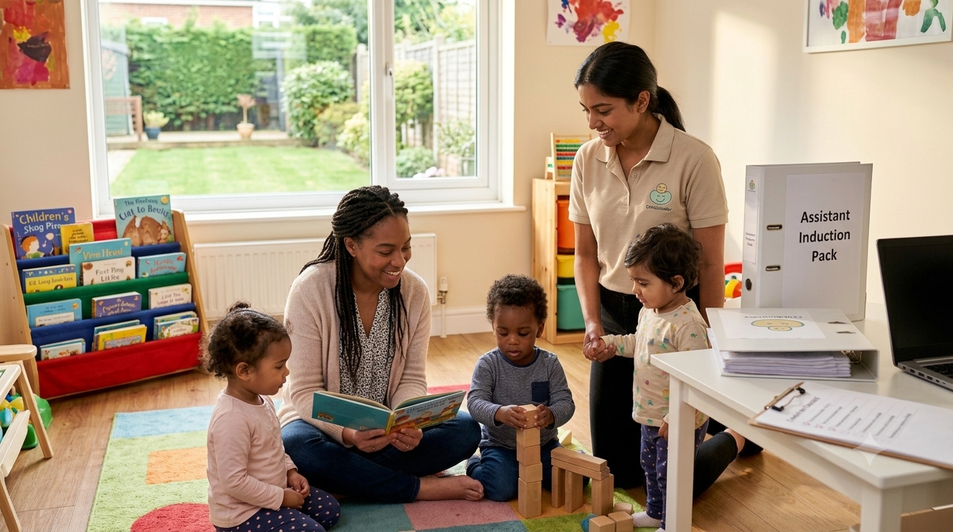 Hiring a Childminder Assistant: Ratios, Wages and Legal Requirements