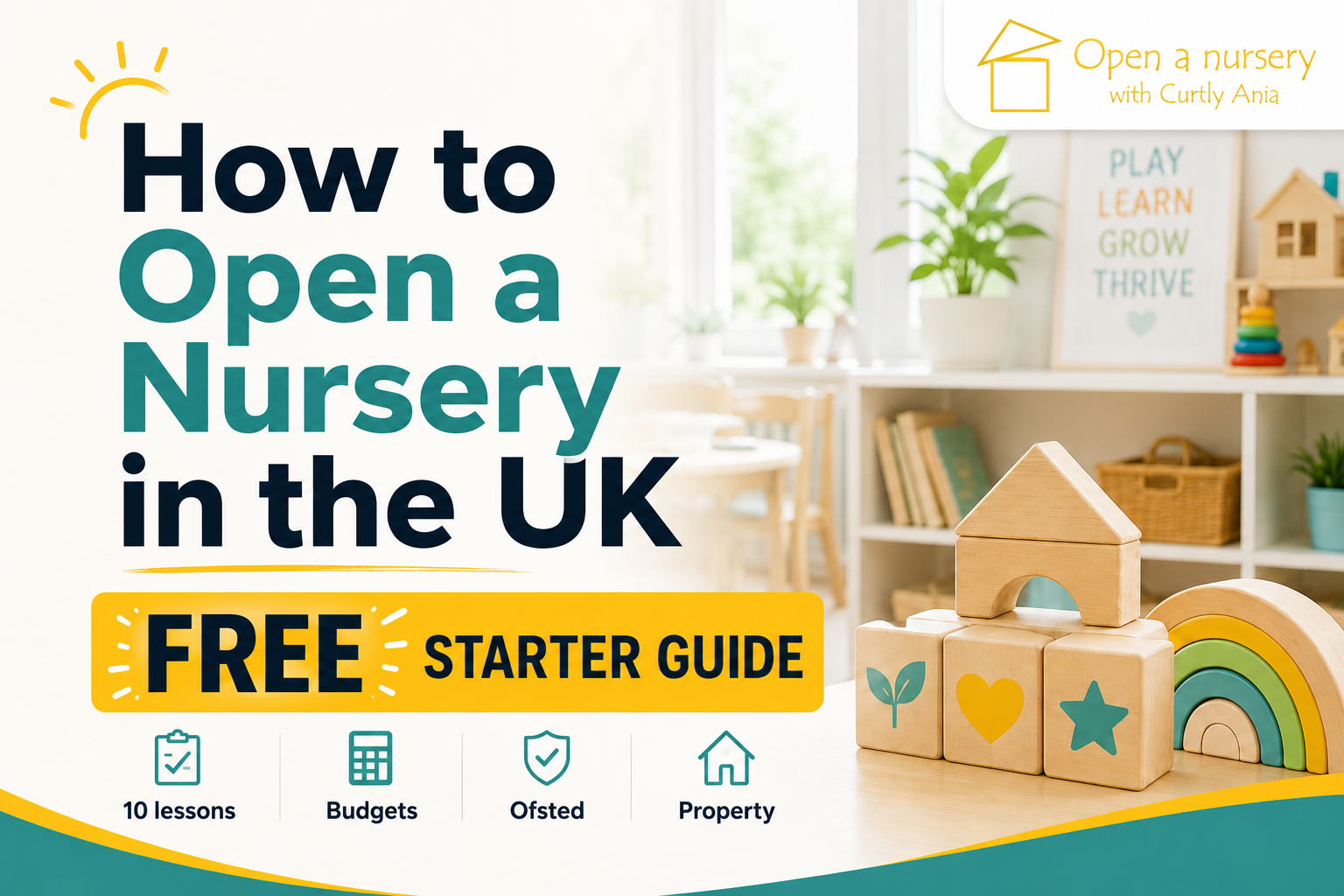 How to Open a Nursery in the UK Free Starter Guide course cover