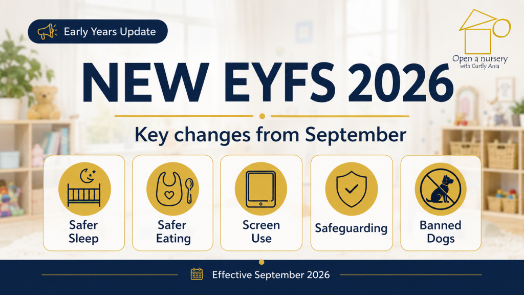 New EYFS 2026: Key Changes Nurseries and Childminders Need to Know