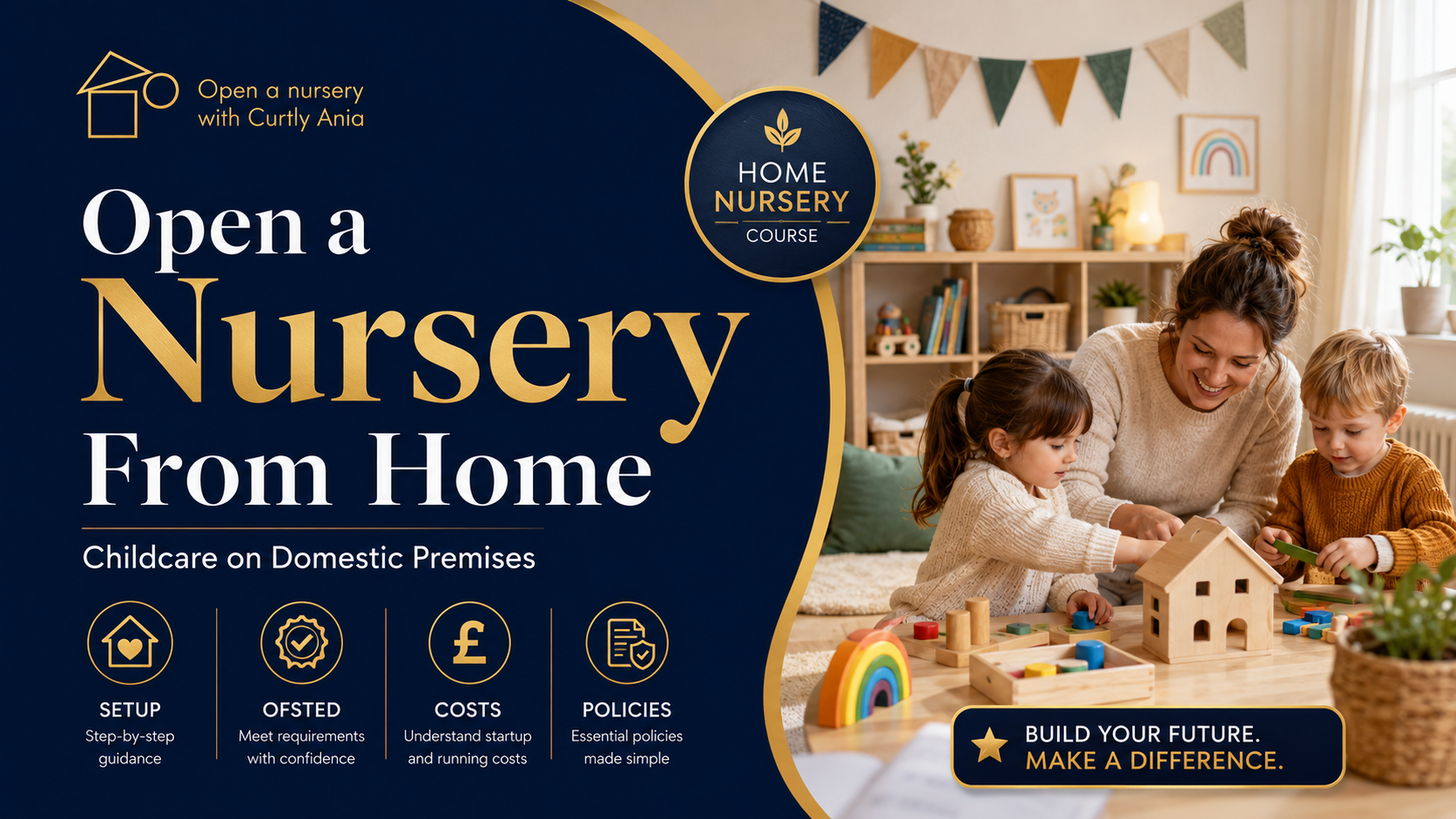 Open a Nursery from Home in the UK course cover
