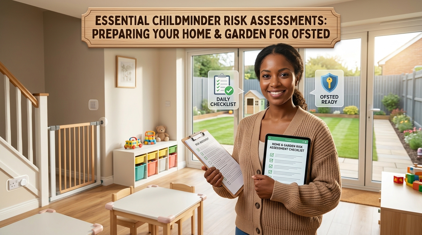 Essential Childminder Risk Assessments Home and Garden for Ofsted