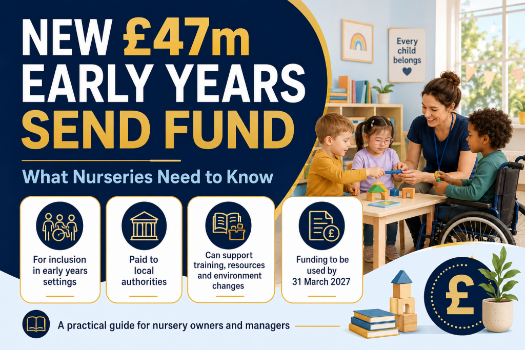 New £47m Inclusive Early Years SEND Fund: What Nurseries Need to Know