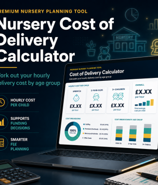 Premium nursery cost of delivery calculator