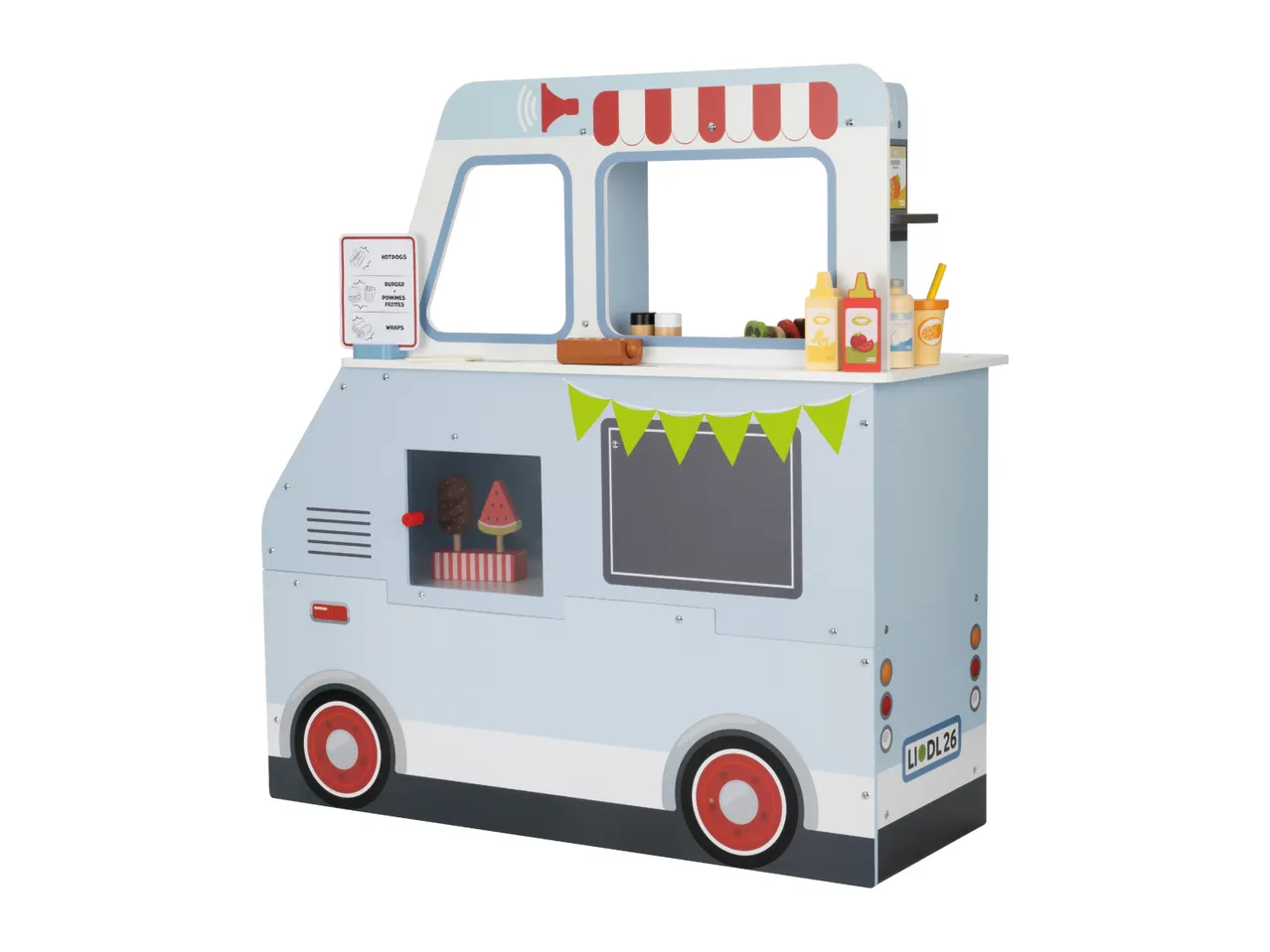 Lidl Lupilu wooden food truck