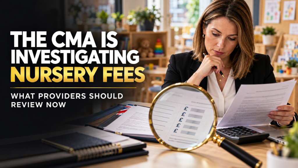 The CMA Is Investigating Nursery Fees: What Every Provider Should Review Now